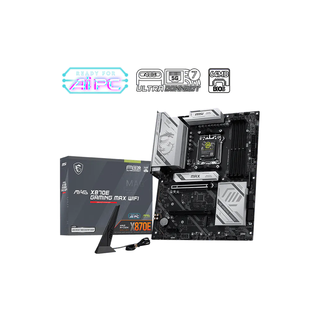 MSI MAG X870E Gaming Max WIFI Motherboard