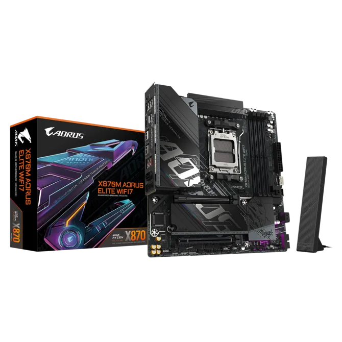 Gigabyte X870M Aorus Elite WIFI7 Motherboard