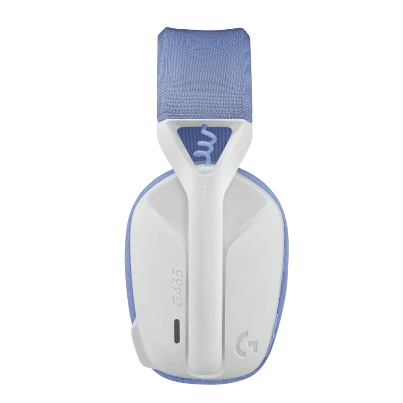 Logitech G435 LightSpeed Wireless Gaming Headset (Off White and Lilac)