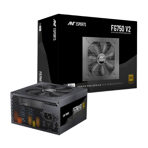 Ant Esports FG750 V2 750W 80 Plus Gold Full Modular Power Supply