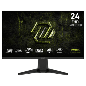 MSI MAG 245F X24 | 24 Inch 1080p FHD 240Hz Rapid IPS 0.5ms Monitor