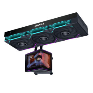 Lian Li HydroShift II OLED Curved 360TL AIO Liquid Cooler (Black)