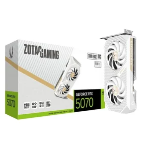 Zotac RTX 5070 Twin Edge OC 12GB GDDR7 Graphics Card (White)