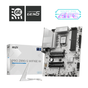 MSI PRO Z890-S WIFI6E W Motherboard (White)