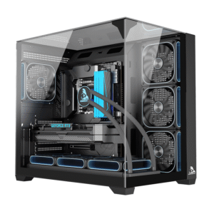 TAG Gamerz Orion, 7 ARGB Fans, ATX Mid-Tower Cabinet (Black)